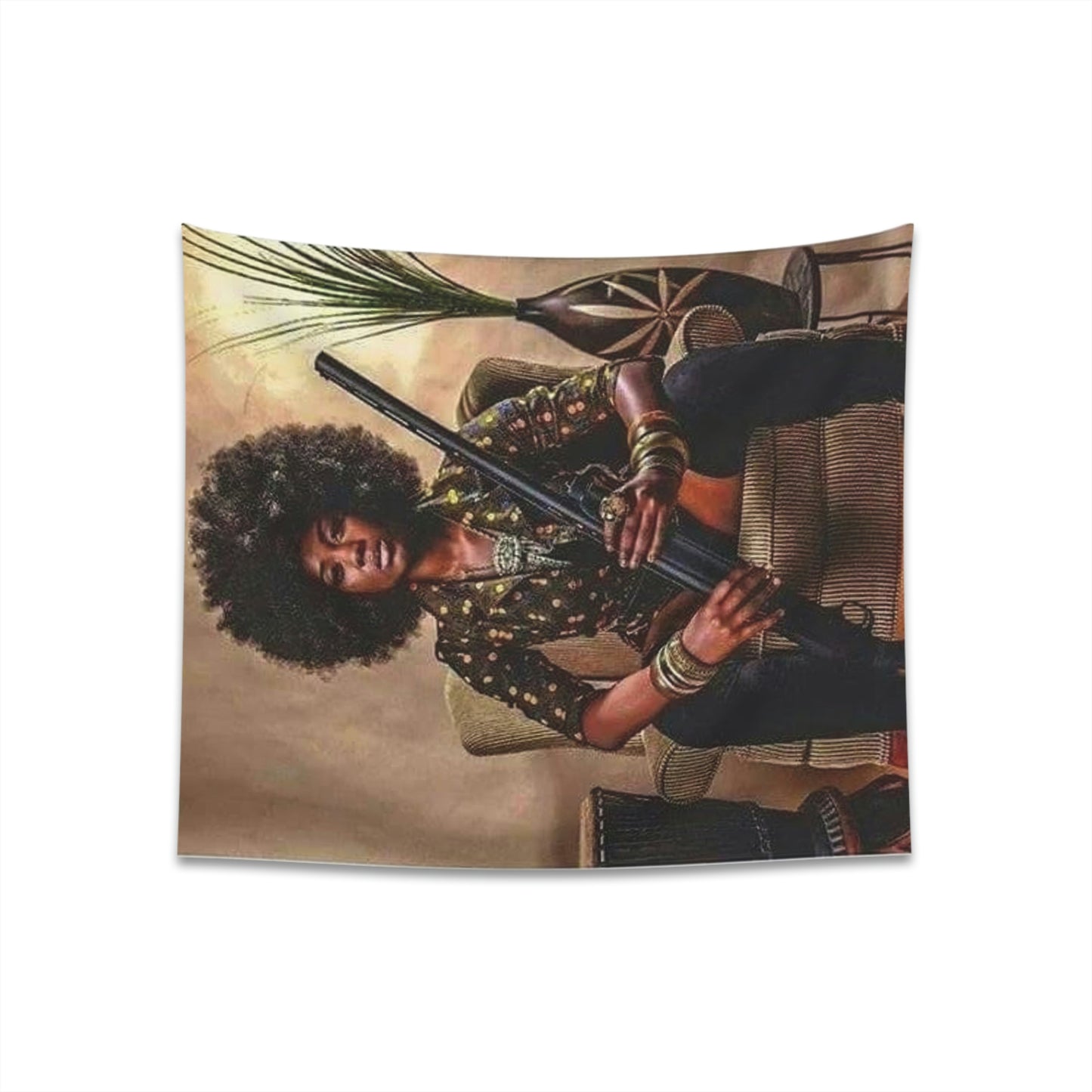 DubiqueX Boutique Stop Playing Printed Wall Tapestry