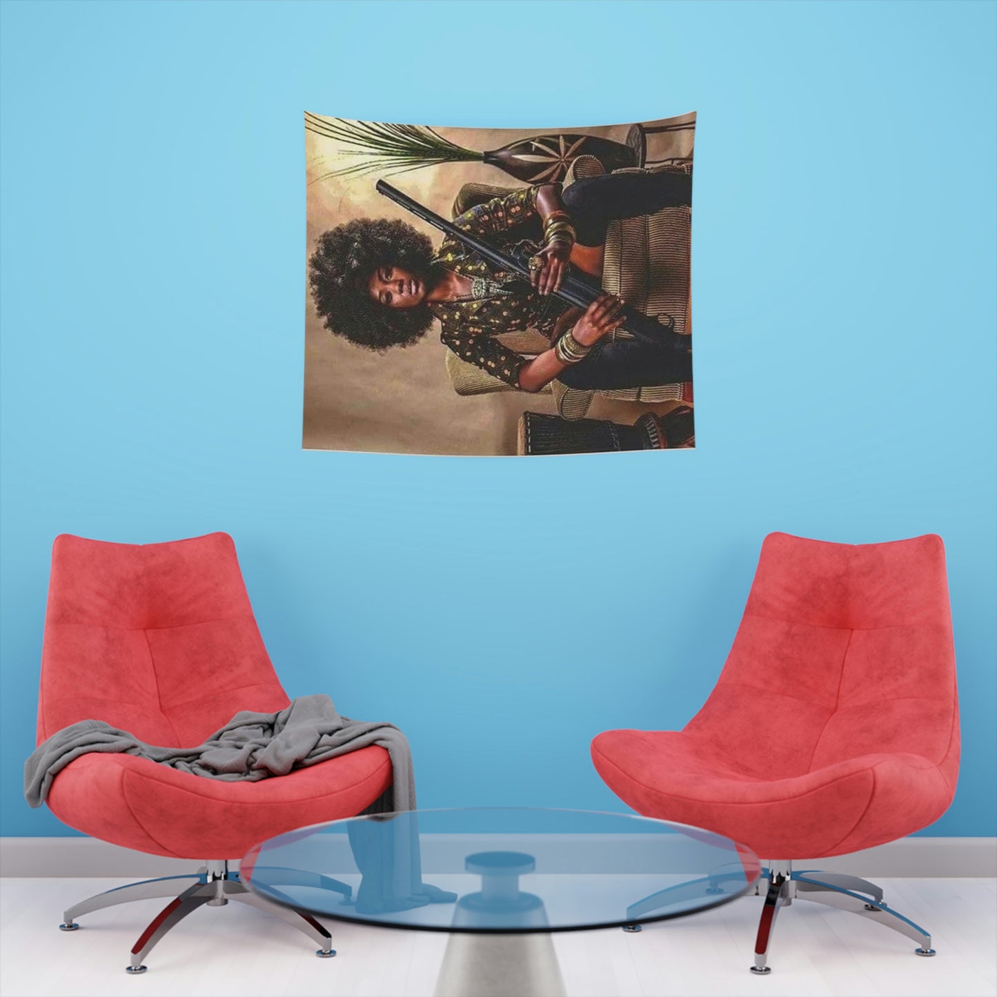 DubiqueX Boutique Stop Playing Printed Wall Tapestry