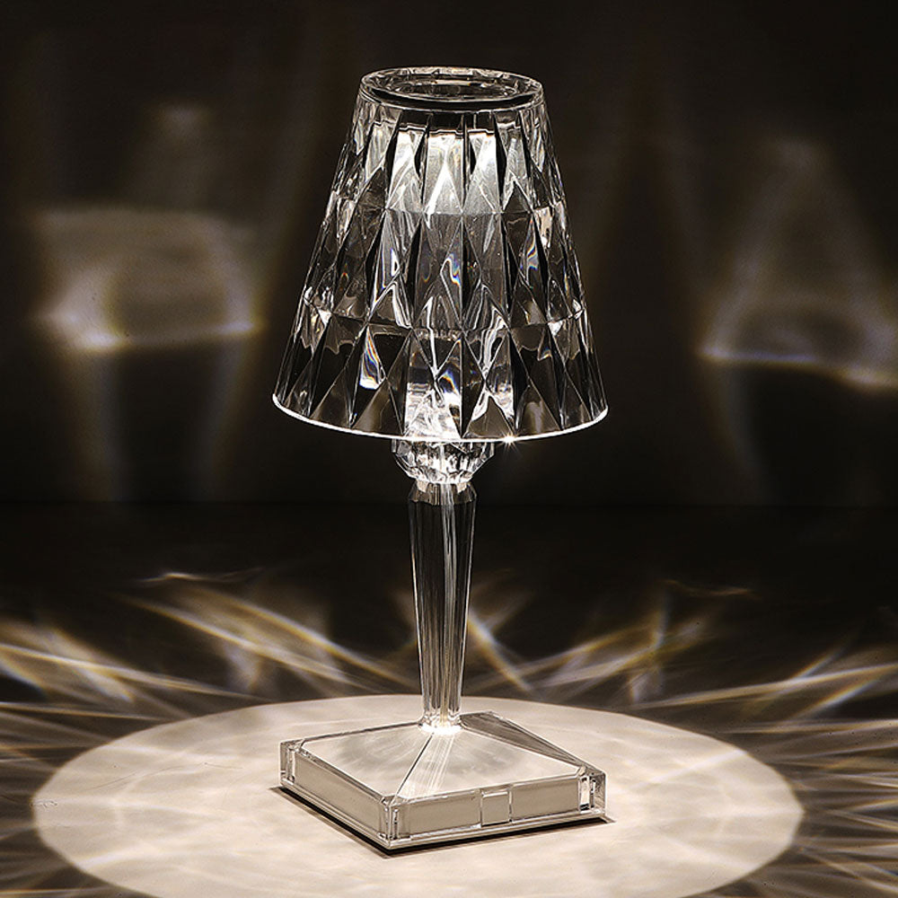 Crystal Table Lamp Acrylic Diamond Decor LED