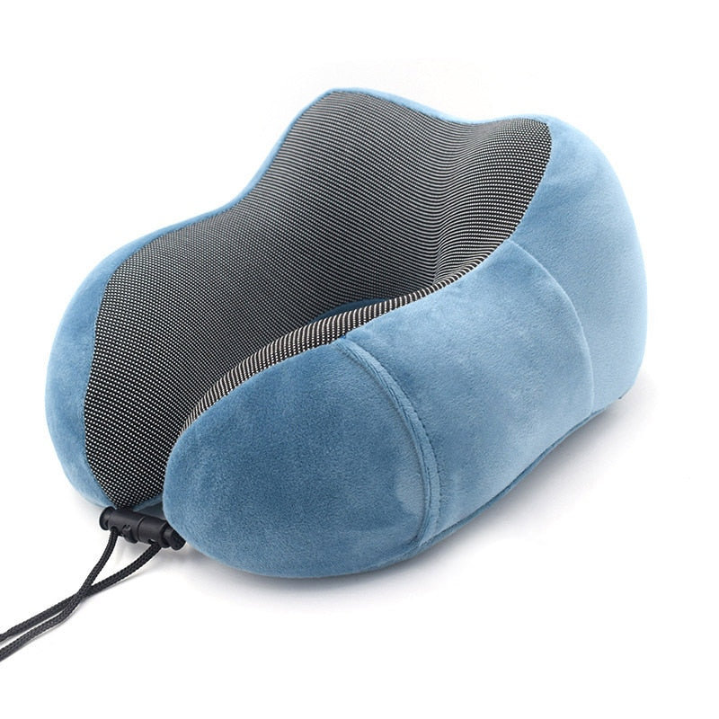 Travel U-Shape Pillow Cervical Protection Pillow Office Aircraft Car driving Cervical Memory Foam Pillow Travel Accessories