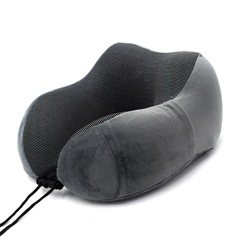 Travel U-Shape Pillow Cervical Protection Pillow Office Aircraft Car driving Cervical Memory Foam Pillow Travel Accessories