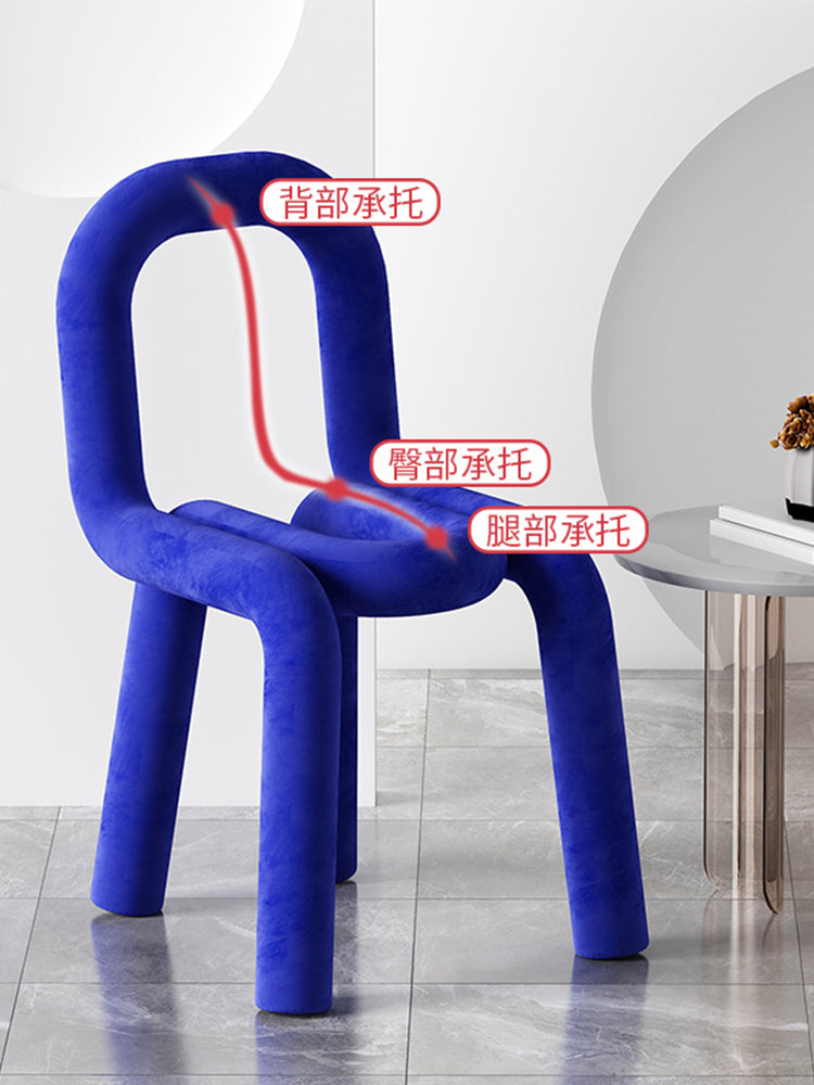 Make up stool Simplicity dresser ins Klein chair backrest household special-shaped originality bedroom elbow Dining chair