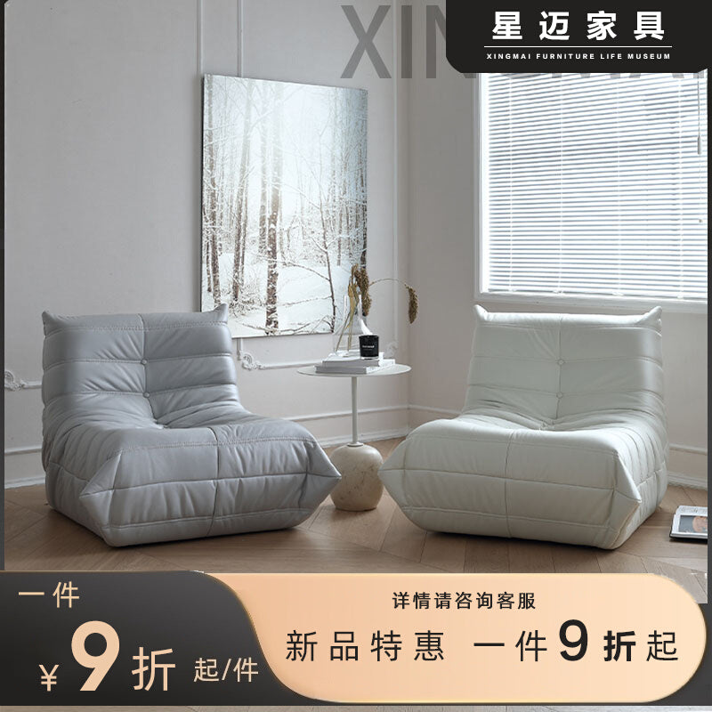 furniture Lazy sofa togo caterpillar sofa a living room Single person Minimalism Online red money Light luxury Large-sized apartment