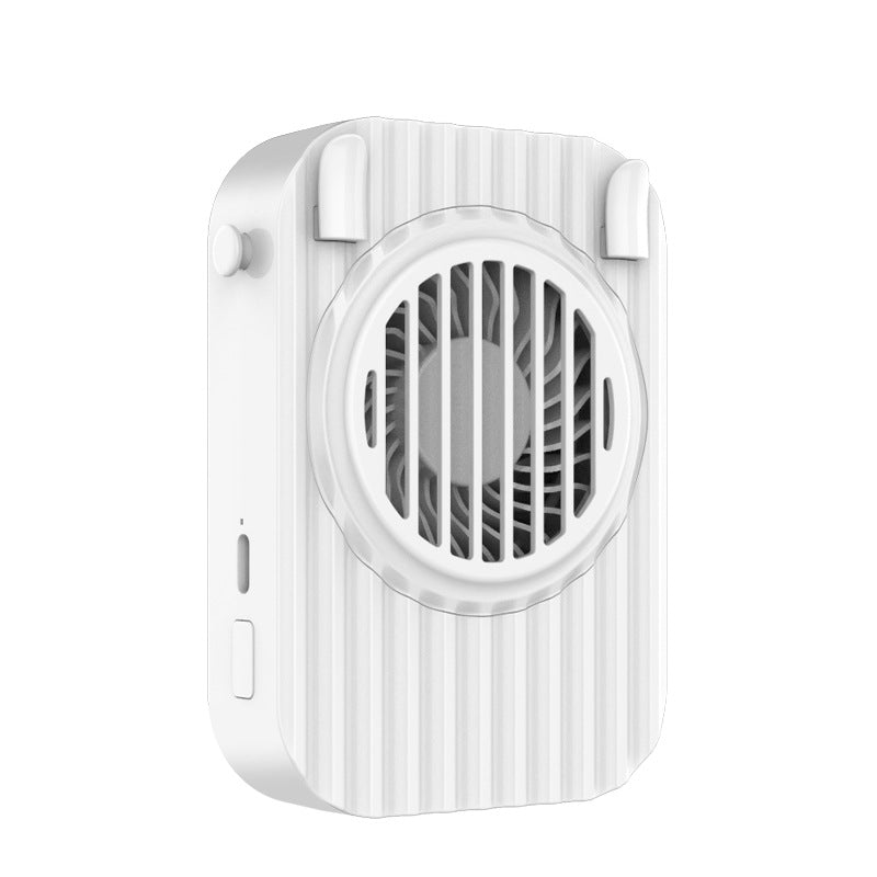 2021 private model new lazy people hanging neck fan can charge mini portable outdoor hand holding waist USB small fan