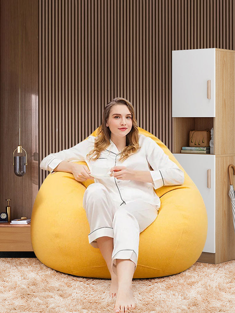 Feilaite Lazy sofa Can lie Sleepable Bean bag Tatami Large-sized apartment originality balcony leisure time Net red chair