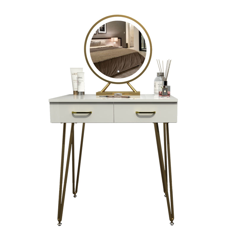 Northern Europe dresser bedroom Internet celebrity Ins wind Modern simplicity Large-sized apartment Dressing table female small-scale dresser With lamp