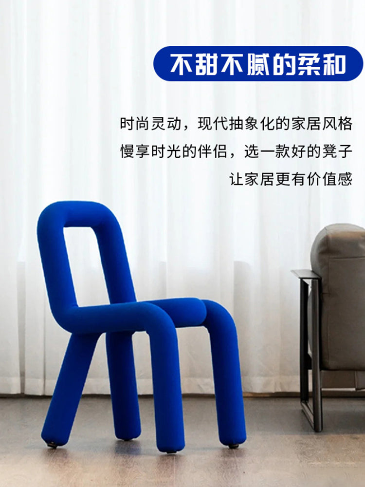 Make up stool Simplicity dresser ins Klein chair backrest household special-shaped originality bedroom elbow Dining chair