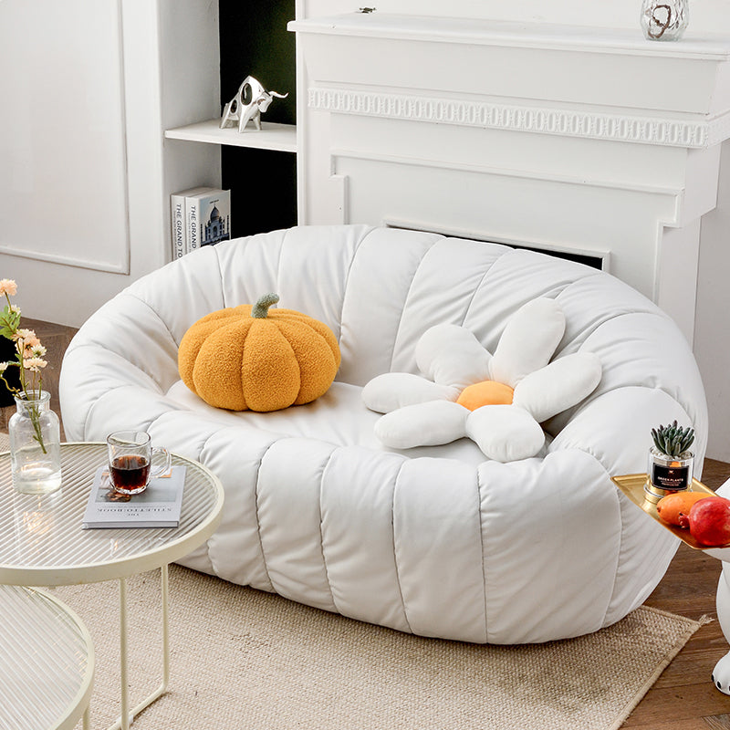 Northern Europe Single person fabric art Pumpkin sofa Simplicity modern Large-sized apartment a living room bedroom Single person leisure time Lazy sofa