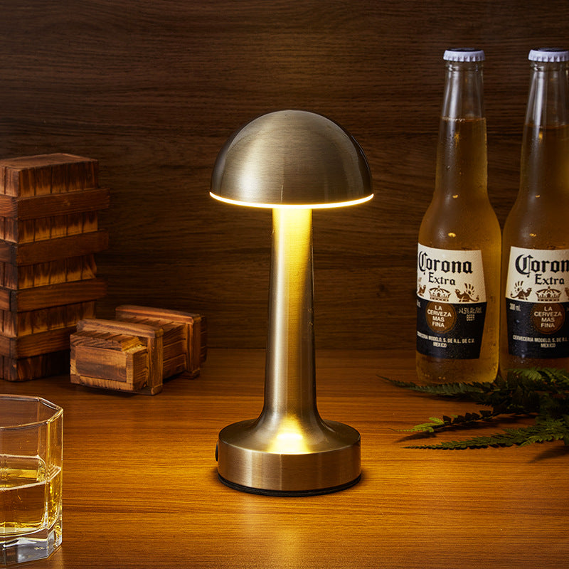 Cross-border explosion LED eyebar decorative table lamp retro creative cafe table bar atmosphere