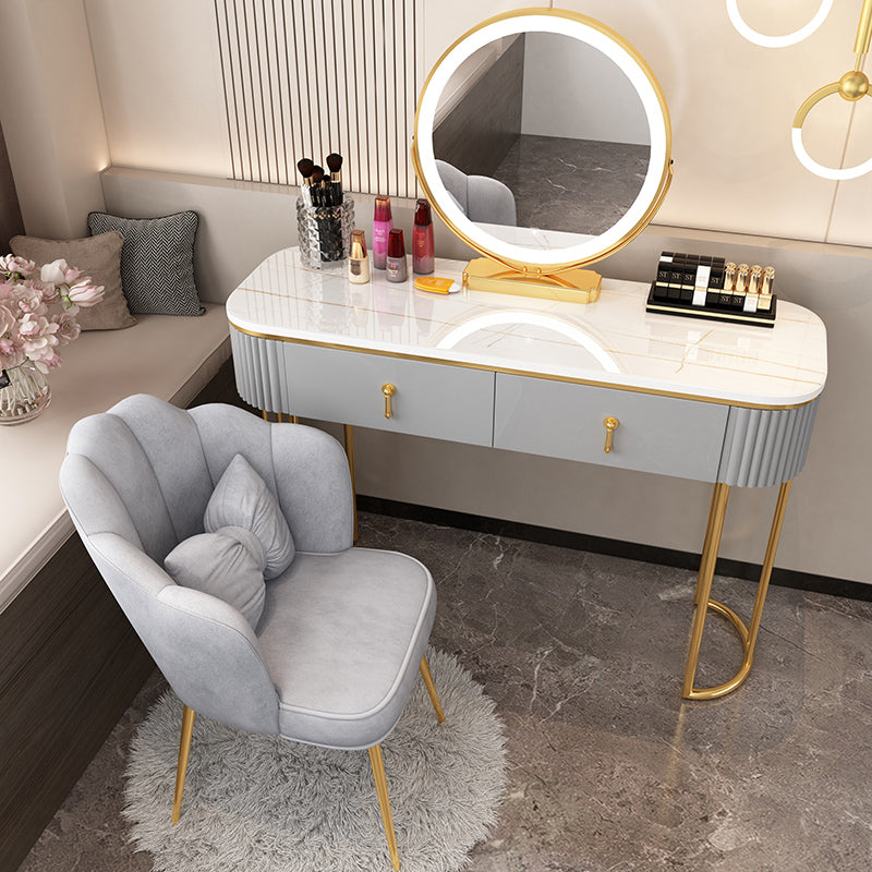 Light luxury dresser bedroom Simplicity modern Dressing table Internet celebrity Ins wind dresser Baking varnish Large-sized apartment simple and easy 02