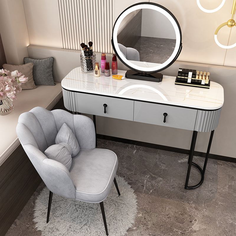 Light luxury dresser bedroom Simplicity modern Dressing table Internet celebrity Ins wind dresser Baking varnish Large-sized apartment simple and easy 02