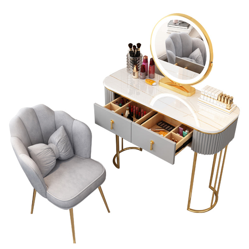 Light luxury dresser bedroom Simplicity modern Dressing table Internet celebrity Ins wind dresser Baking varnish Large-sized apartment simple and easy 02