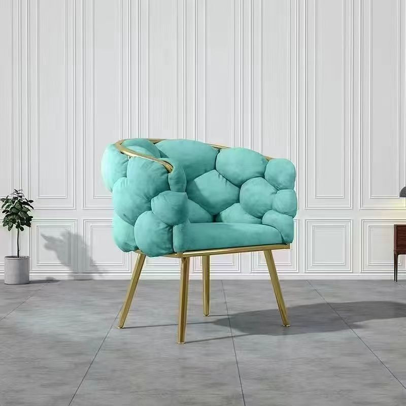 Make up chair household Simplicity dresser stool girl student bedroom Internet celebrity Ins wind Bubble chair Light luxury Nail chair