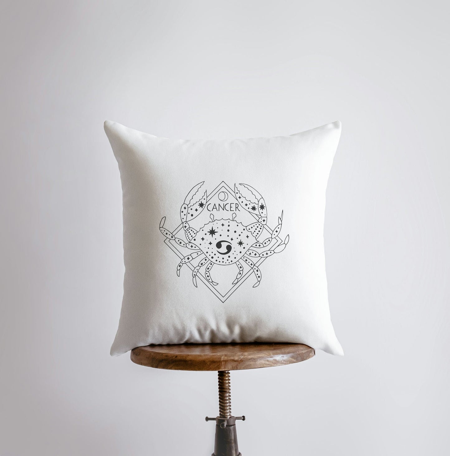 Cancer | Zodiac | Stars | Astrology | Throw Pillow  | Map of the Stars